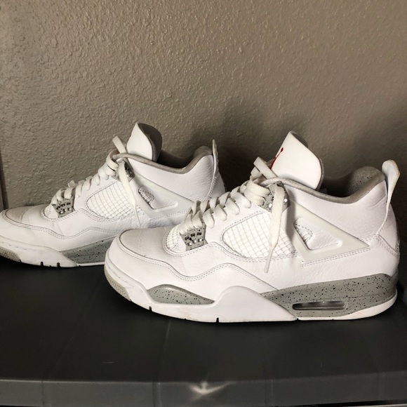 White Jordan 4 ores size 10.5 main image 4